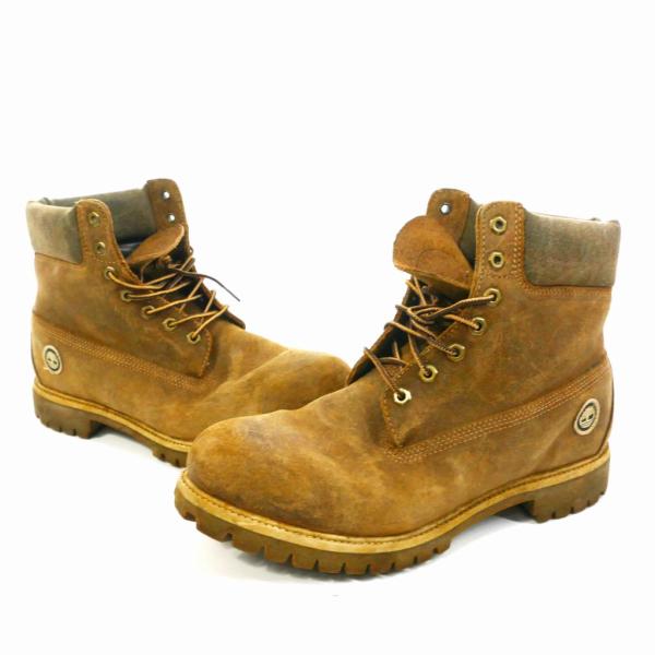 ティンバーランド Timberland WATERPROOF ウォータープルーフ レザーブーツ 10...