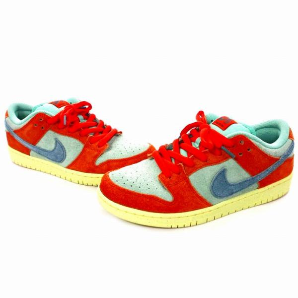 ナイキ エスビー NIKE SB Dunk Low Pro PRM "Orange and Emer...