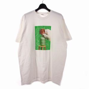 シュプリーム SUPREME 23AW Mark Leckey Greenscreen Tee フォトTシャツ カットソー 半袖 XL ホワイト 白 メンズ