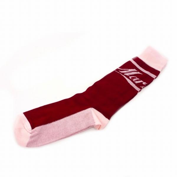 マルニ MARNI COLOR BLOCK LOGO SOCKS ソックス 靴下 12 レッド/ピン...