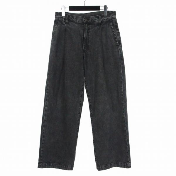 ウィムバイリドム WYM LIDNM TUCK WIDE LOOSE DEMNIM タックワイドルー...