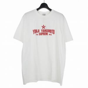 シュプリーム SUPREME × ヨウジヤマモト Yohji Yamamoto 25AW Star Tee スター Tシャツ カットソー 半袖 L ホワイト 白 メンズ