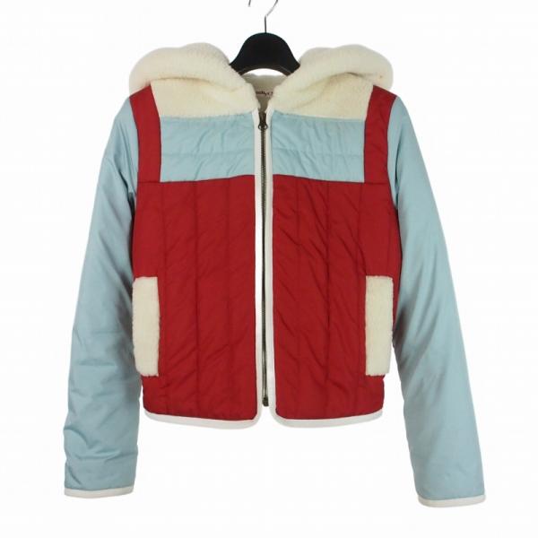シーバイクロエ SEE BY CHLOE スキージャケット ダウンジャケット 上着 36 マルチカラ...