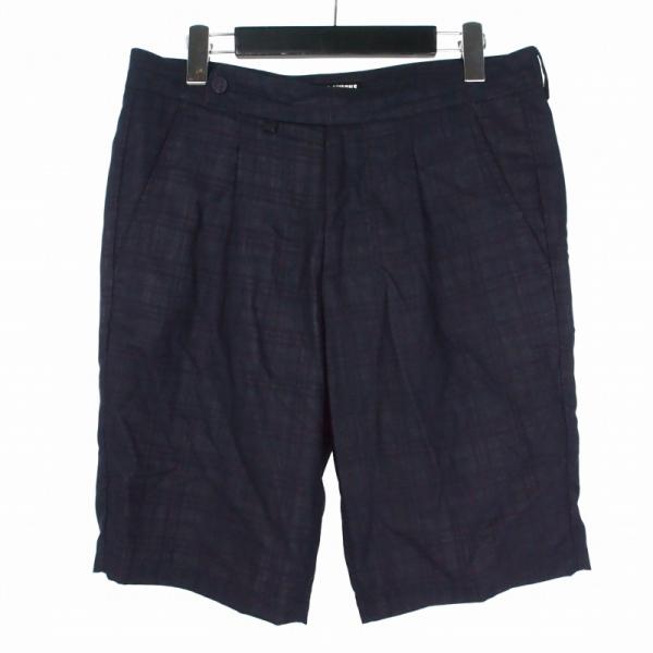 ラフシモンズ RAF SIMONS 13SS タータンチェックショートパンツ ショーツ ハーフパンツ...