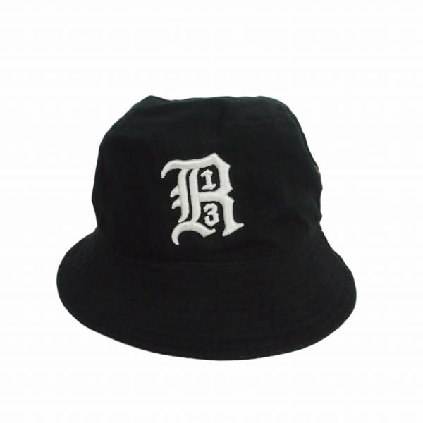 アールサーティーン R13 R13 BUCKET HAT バケットハット 帽子 O/S ブラック 黒...