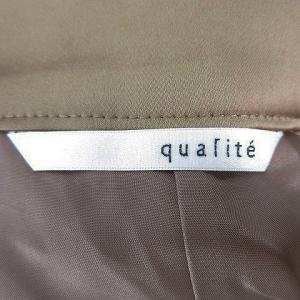カリテ qualite パンツ ガウチョ ワイ...の詳細画像4