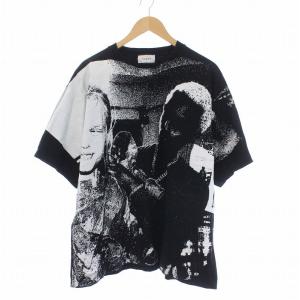 yohji yamamoto BLACK Scandal】我が子は柄R丸首半袖 | mtevino.ge