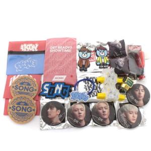 iKON アイコン BIGBANG ビッグバン K-POP グッズ 19点セット まとめ売り コースター 缶バッジ キーホルダー 髪ゴム 小物入れ 記念品 /DK そ｜vectorpremium