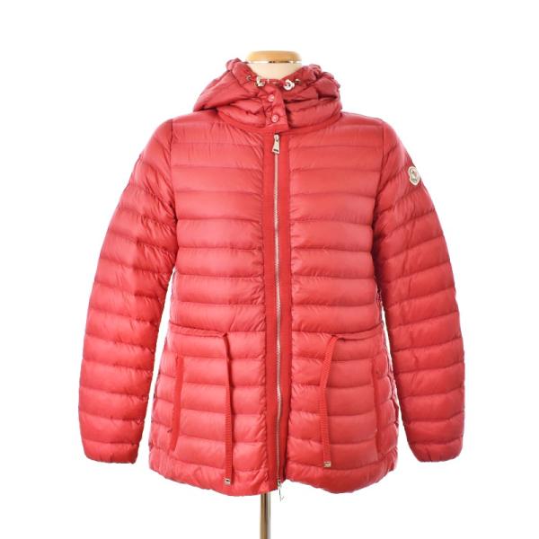 モンクレール MONCLER 18SS RAIE ライトダウンジャケット ショート ワッペン 1 赤...