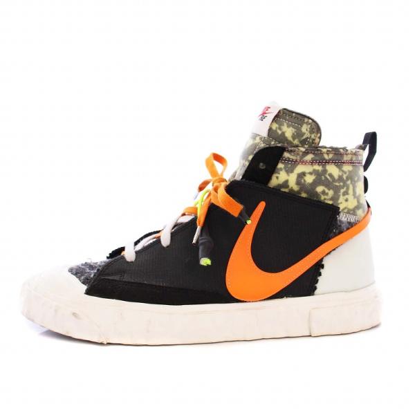 ナイキ NIKE READYMADE レディーメイド Blazer Mid Black ブレーザー ...