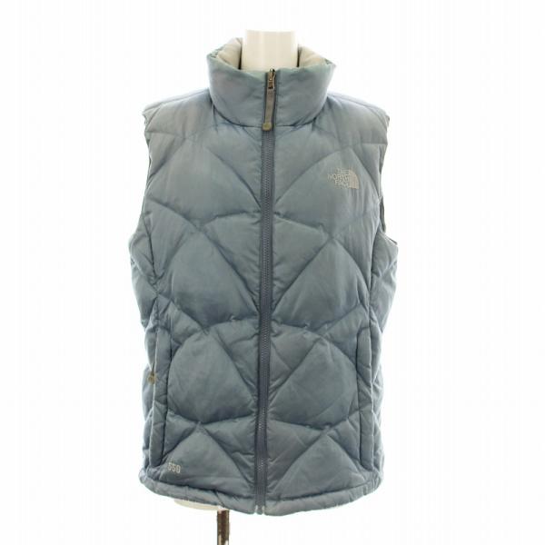 ザノースフェイス THE NORTH FACE ALIT ダウンベスト スタンドカラー ジップアップ...