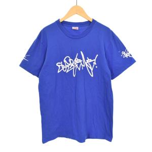 シュプリーム SUPREME 20SS Rammellzee Tag Tee Royal Tシャツ 半袖 ロゴ プリント S 青 ブルー ☆AA★ メンズ