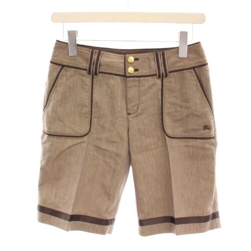 バーバリーブルーレーベル BURBERRY BLUE LABEL ショートパンツ ハーフパンツ リネ...