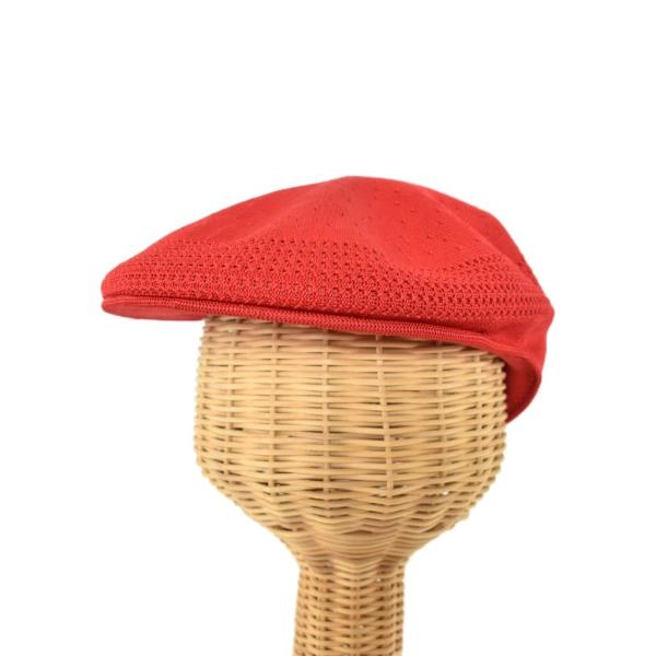カンゴール KANGOL TROPIC 504 VENTAIR ハンチング 帽子 M 赤 レッド メ...