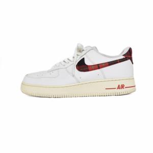 ナイキ NIKE Air Force 1 Low Plaid エアフォース1 ロー プレイド スニーカー US10.5 白 ホワイト DV0789-100 ■GY51 メンズ