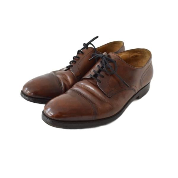 ベルルッティ Berluti ビジネスシューズ 靴 ストレートチップ レースアップ 8 1/2 茶 ...