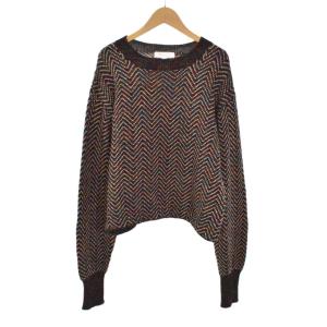 エムエーエスユー MASU CANDY SWEATER キャンディ ニット セーター 長袖 46 黒 ブラック MCFW-KN0221 メンズ
