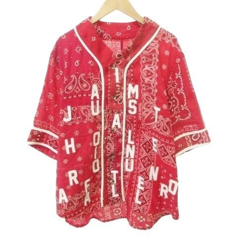 レディメイド READYMADE 21AW BANDANA BASEBALL SHIRT バンダナ ...
