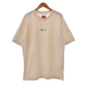 シュプリーム SUPREME 22SS Typewriter S/S Top Tee Tシャツ 半袖 クルーネック ロゴプリント S 白 ホワイト 黒 ブラック メンズ