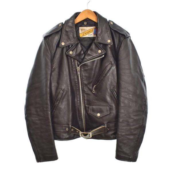 ショット SCHOTT Perfecto ダブル ライダースジャケット 36 黒 ブラック メンズ