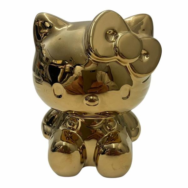 サンリオ ハローキティ 50周年 ゴールド貯金箱 その他