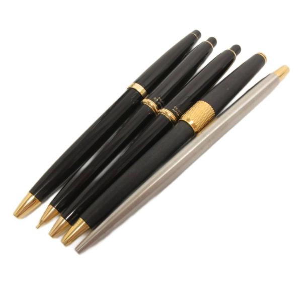 パーカー パイロット クロス まとめ ボールペン シャープペン 筆記用具 文房具 黒 ブラック シル...