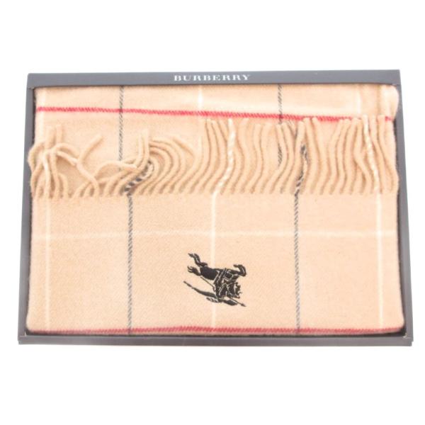 未使用品 バーバリー BURBERRY ブランケット ひざ掛け ノバチェック ベージュ /AE ■G...