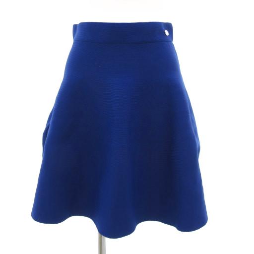 トゥービーバイアニエスベー To b. by agnes b. フレアスカート ひざ丈 イージー 3...