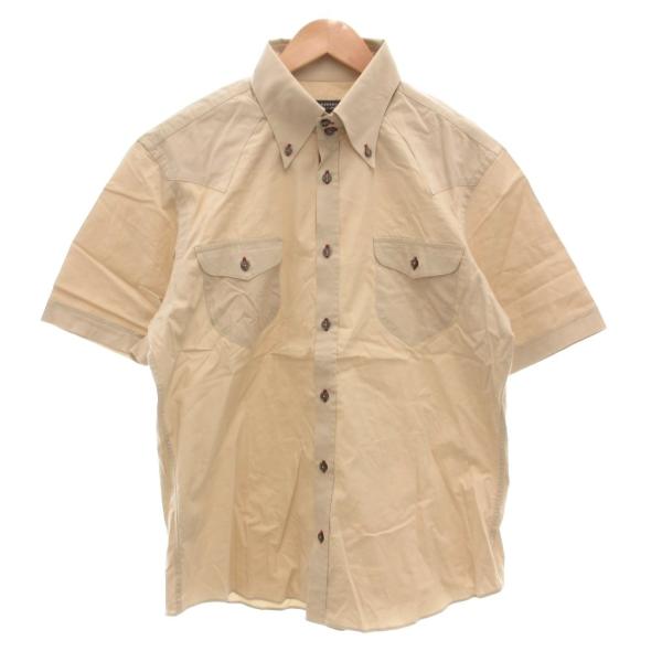 バーバリーブラックレーベル BURBERRY BLACK LABEL ボタンダウンシャツ BD ウエ...