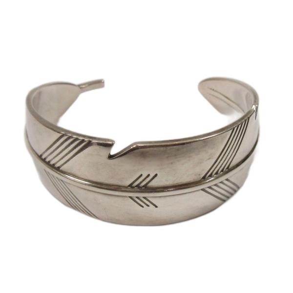 フィリップオーディベール PHILIPPE AUDIBERT フェザー バングル ブレスレット 羽 ...