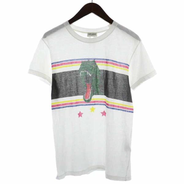 サンローラン パリ SAINT LAURENT PARIS 17SS T-Rex Graphic C...