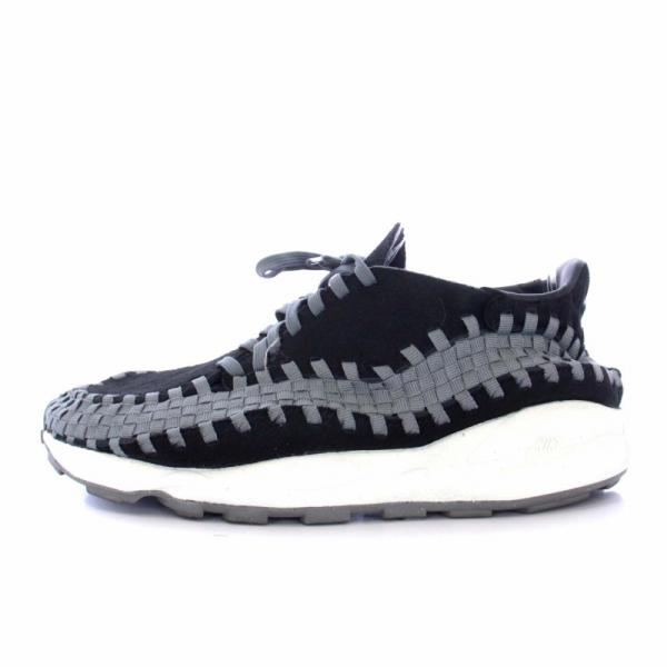 NIKE WMNS Air Footscape Woven Black and Smoke Grey...