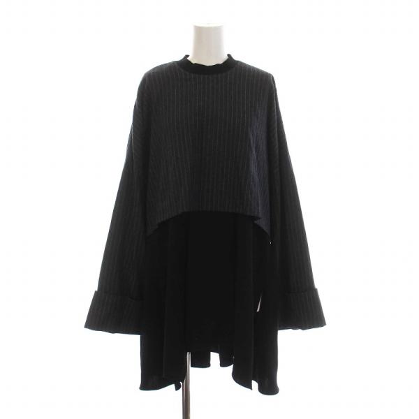 エンフォルド ENFOLD 22AW LAYERED PULLOVER レイヤード プルオーバー シ...