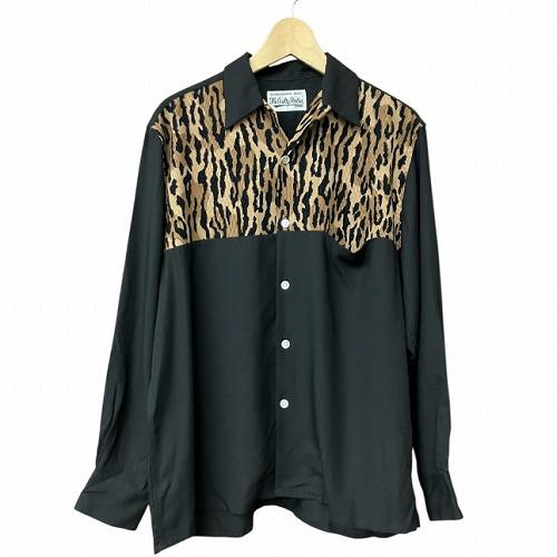 ワコマリア WACKO MARIA TWO-TONE 50S SHIRT ツートーン レーヨン シャ...