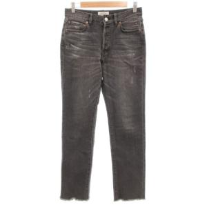 ジャーナルスタンダード レリューム JOURNAL STANDARD relume カットオフデニムパンツ ジーンズ スリムストレート ストレッチ 38