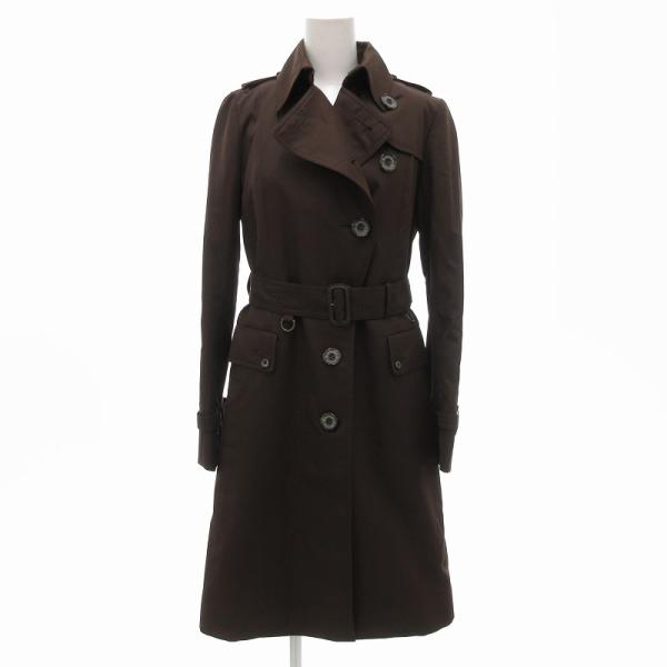 アクアスキュータム AQUASCUTUM トレンチコート シングル ベルト ライナー ミドル丈 7F...