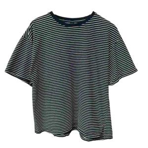 デイジー Dazy ボーダー Ｔシャツ カットソー 半袖 M 黒 ブラック メンズ