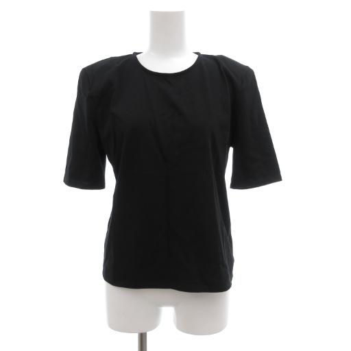 HER パワショルカットトップス カットソー 半袖 F ブラック 7051603 /JS レディース