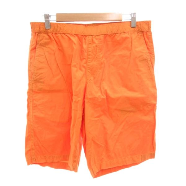 無印良品 良品計画 ハーフパンツ ショーツ イージー L オレンジ /JS メンズ