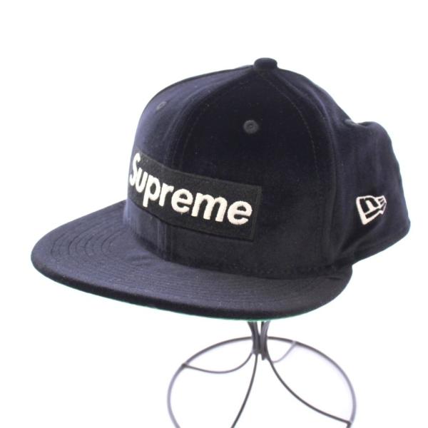 シュプリーム SUPREME NEW ERA Velour Box Logo ベロアボックスロゴ キ...