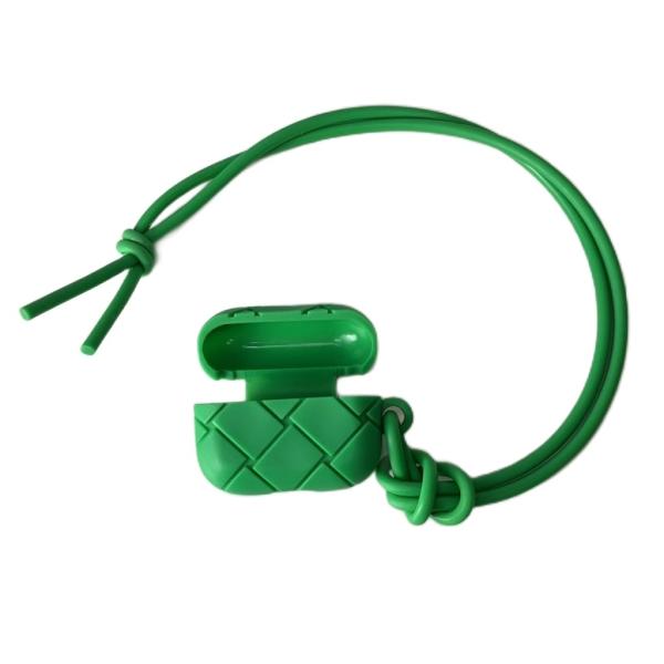 ボッテガヴェネタ BOTTEGA VENETA AirPods pro ケース ラバー 緑 グリーン...