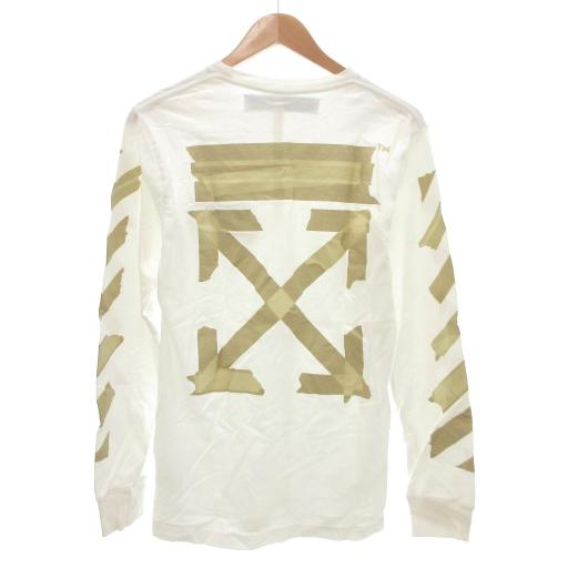 オフホワイト OFF WHITE 22SS TAPE ARROWS L/S TEE テープアローズ ...