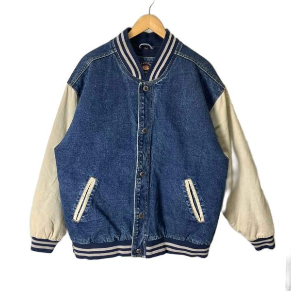 ヴィンテージ 90's ルート66 デニムブルゾン ジャケット L インディゴ  メンズ