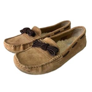 アグ UGG モカシンシューズ パンプス シューズ 24cm ブラウン レディース