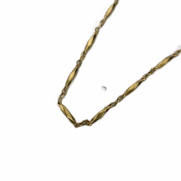 K18GFネックレス チェーン チョーカー ゴールドカラー レディース