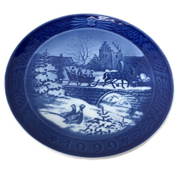 ロイヤルコペンハーゲン ROYAL COPENHAGEN 皿 イヤープレートキッチン 食器 ブルー ...