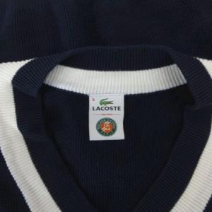 ラコステ LACOSTE ニットベスト ノース...の詳細画像2