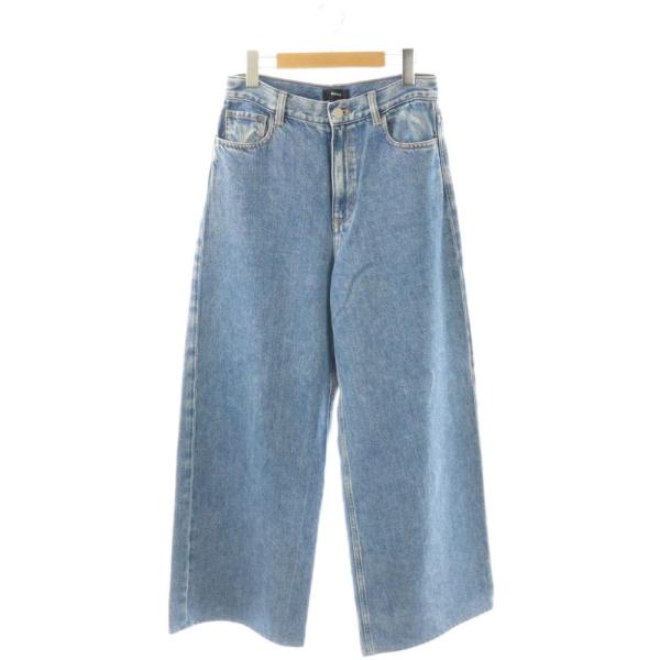 セオリー 25SS RELAXED DENIM HW WIDE JEAN デニムパンツ ジーンス ワ...