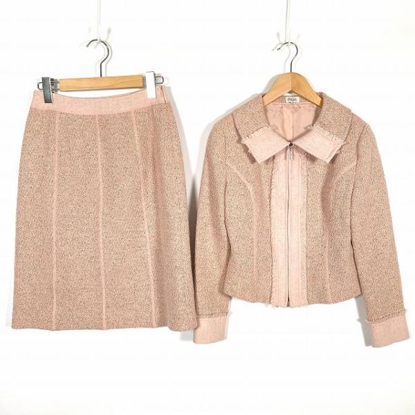 フォクシー ブティック FOXEY BOUTIQUE ツイードセットアップ セレモニースーツ ピンク...