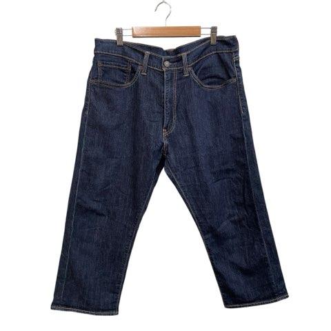 リーバイス Levi's デニムパンツ505 ストレート 無地 ブルー W34 メンズ